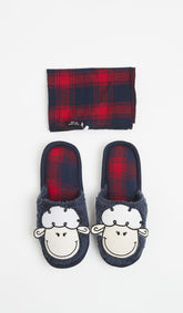 PANTOFOLE AUTUNNO/INVERNO DONNA  BLU